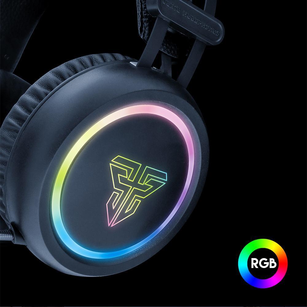 USB Gaming Headphone with LED Lights & Volume Control