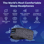 Sleep Headphones with Noise Blocking for Restful Nights