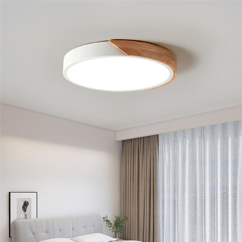 Minimalist Round LED Ceiling Light Modern Flush Mount Design