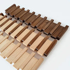 Wooden Space-Saving Wall-Mounted Piano Hanger Rack