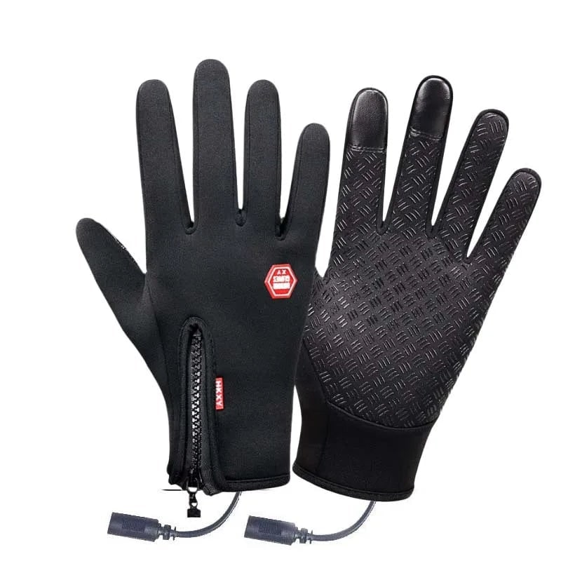 Rechargeable Heated Gloves Touchscreen Fingertips - Image 3