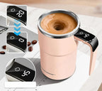 Smart Self‑Stirring Cup with LED Temperature Screen