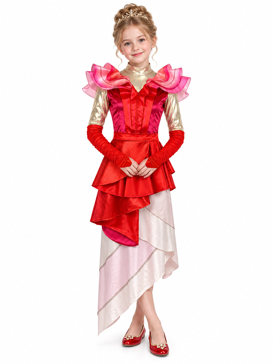 Cosplay Costume Red Fantasy Queen
