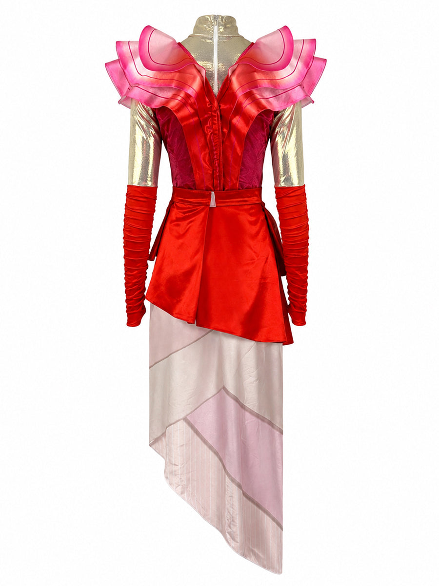 Cosplay Costume Red Fantasy Queen - Image 13