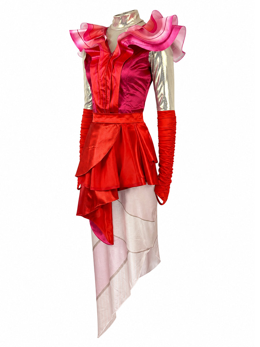 Cosplay Costume Red Fantasy Queen - Image 14