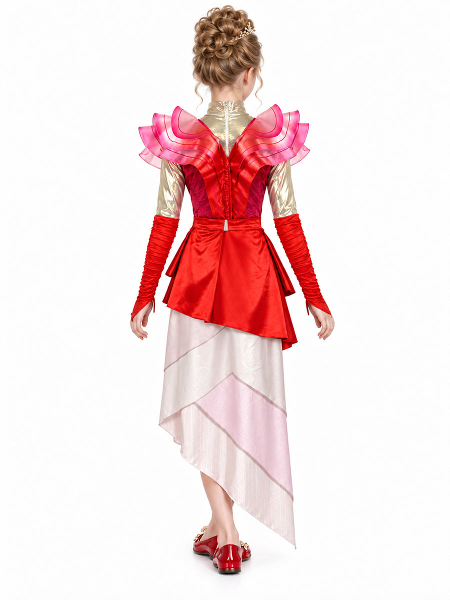 Cosplay Costume Red Fantasy Queen - Image 2