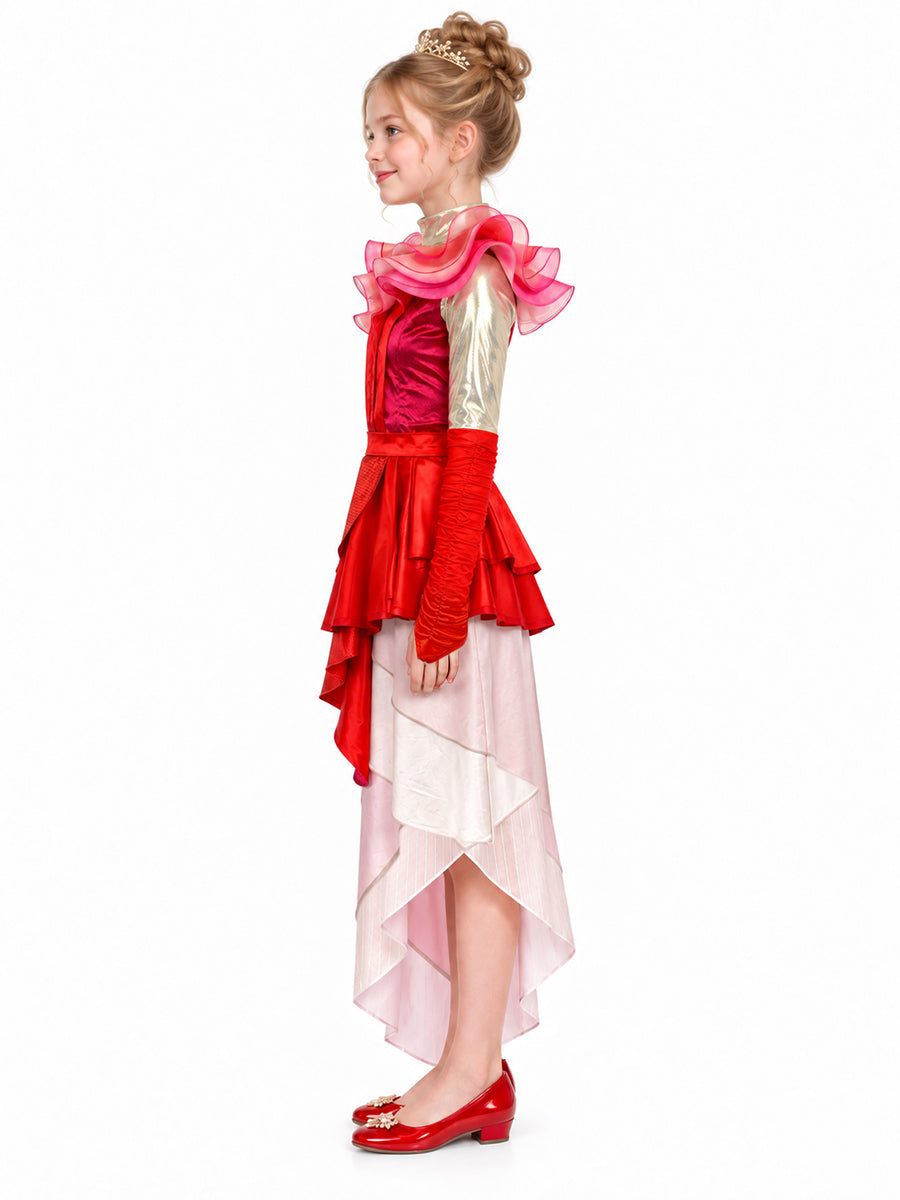 Cosplay Costume Red Fantasy Queen - Image 3
