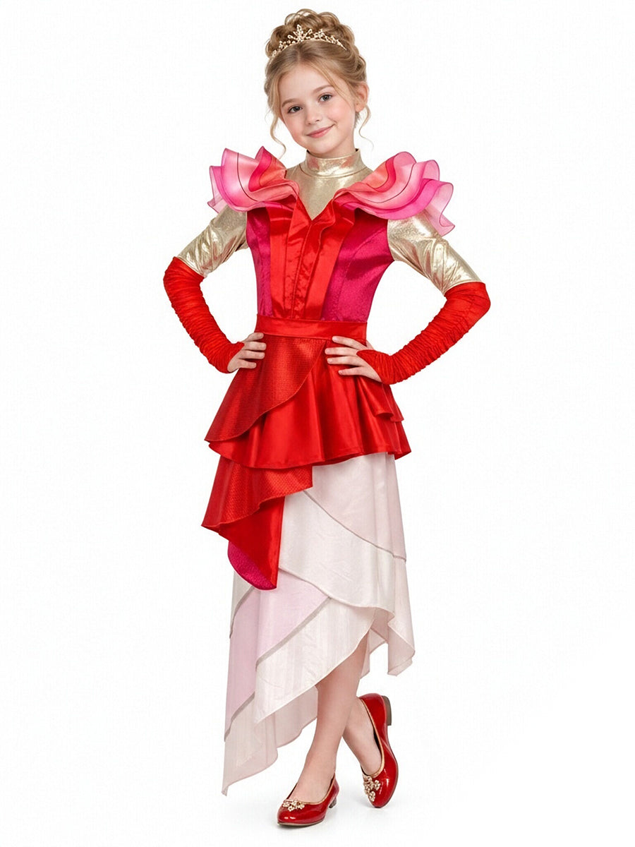 Cosplay Costume Red Fantasy Queen - Image 4