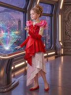 Cosplay Costume Red Fantasy Queen - Image 5