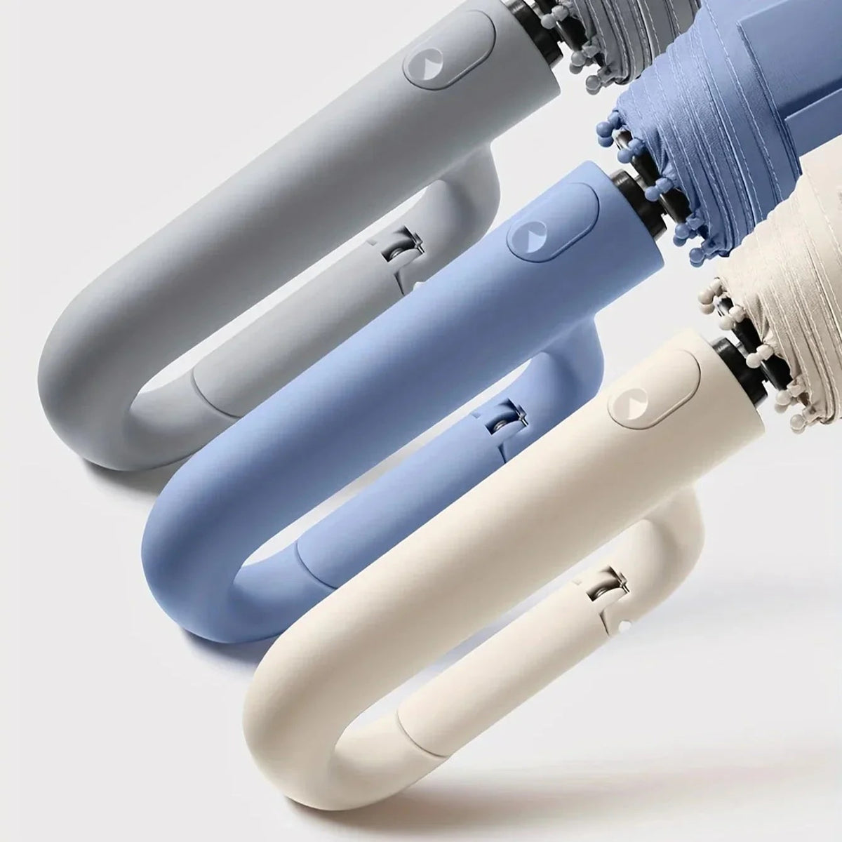 Windproof Travel Umbrella Carabiner Clip Handle - Image 10