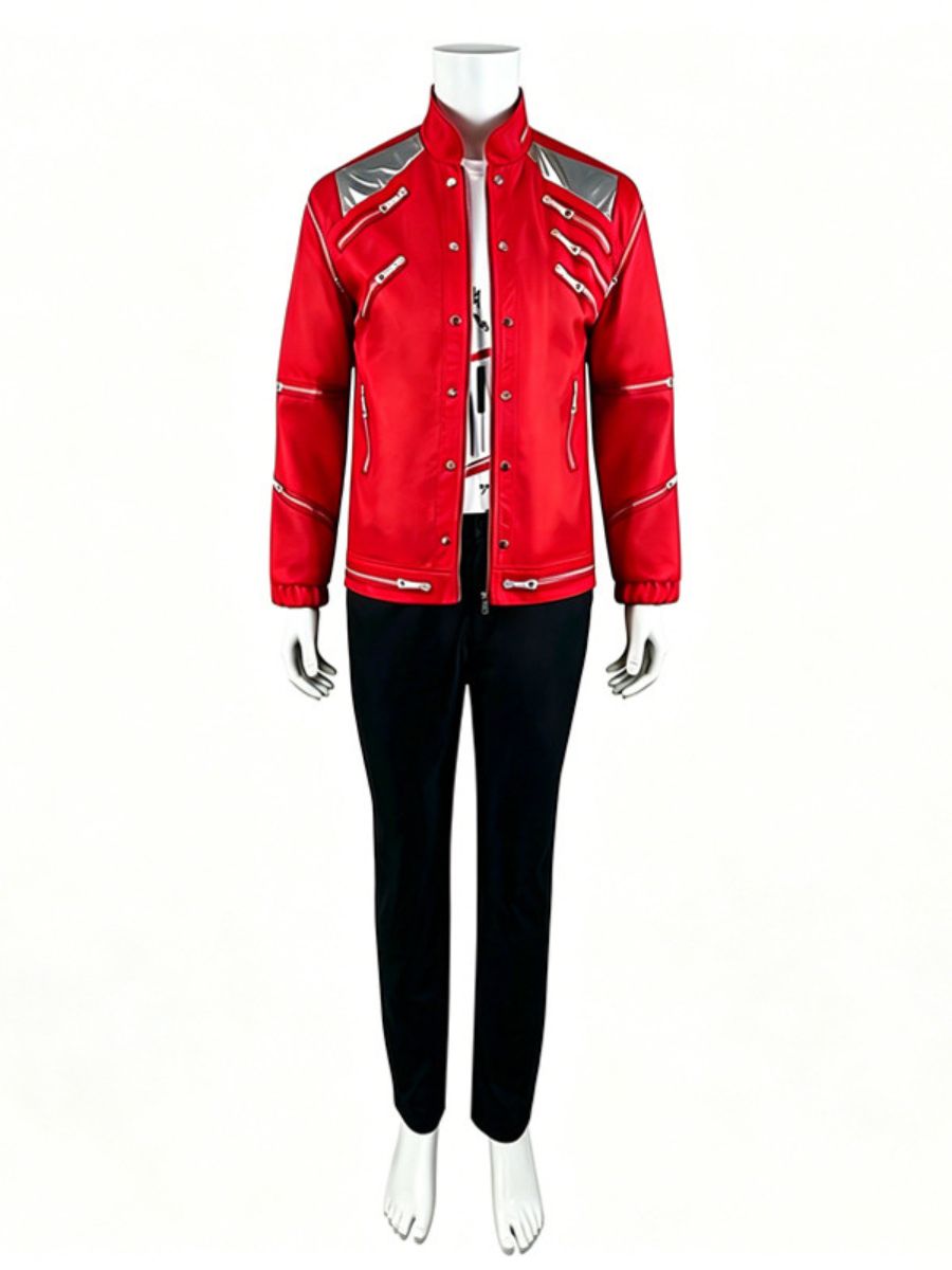 3 Piece 80s Pop Star Costume - Image 13