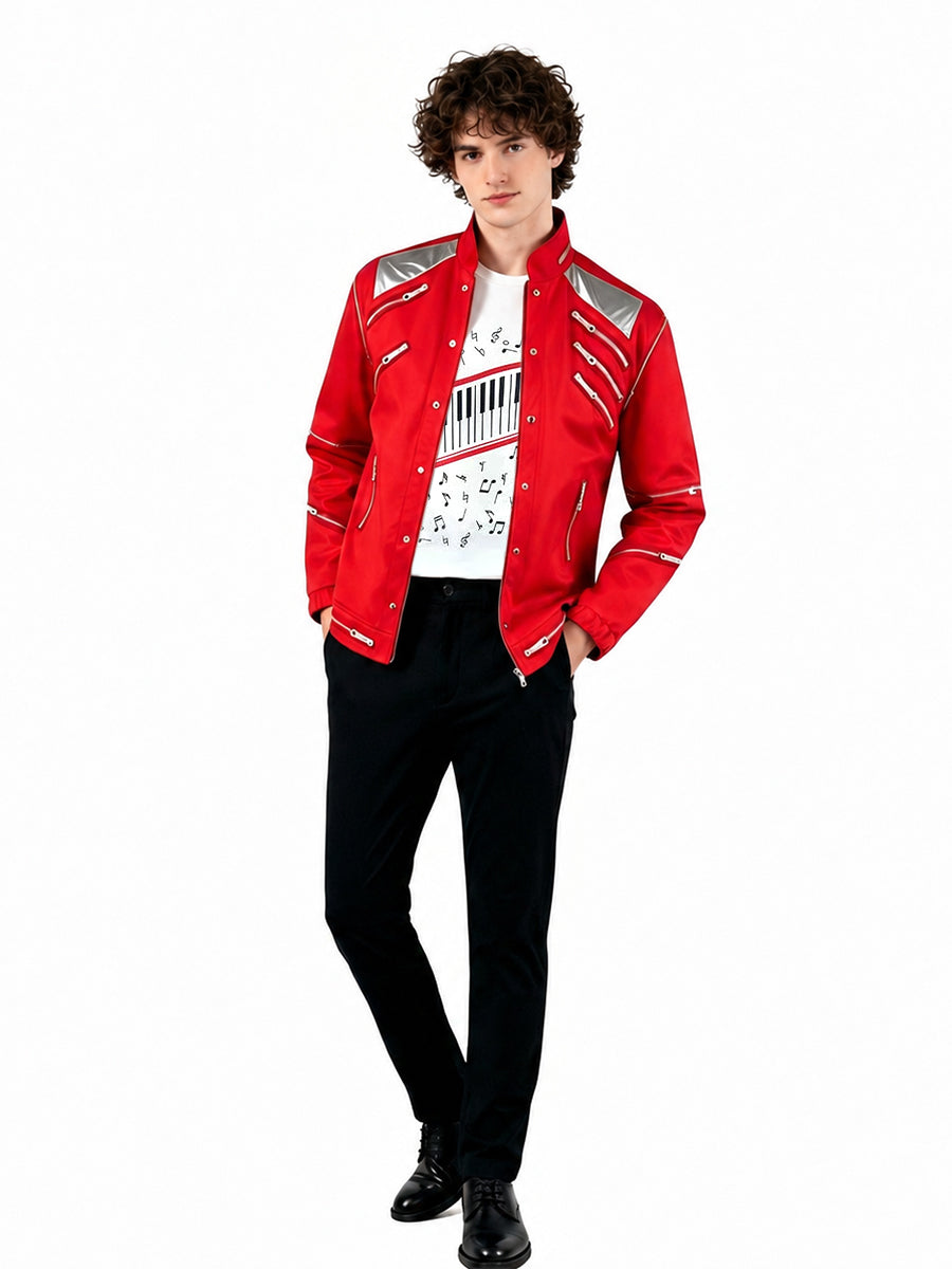 3 Piece 80s Pop Star Costume - Image 7