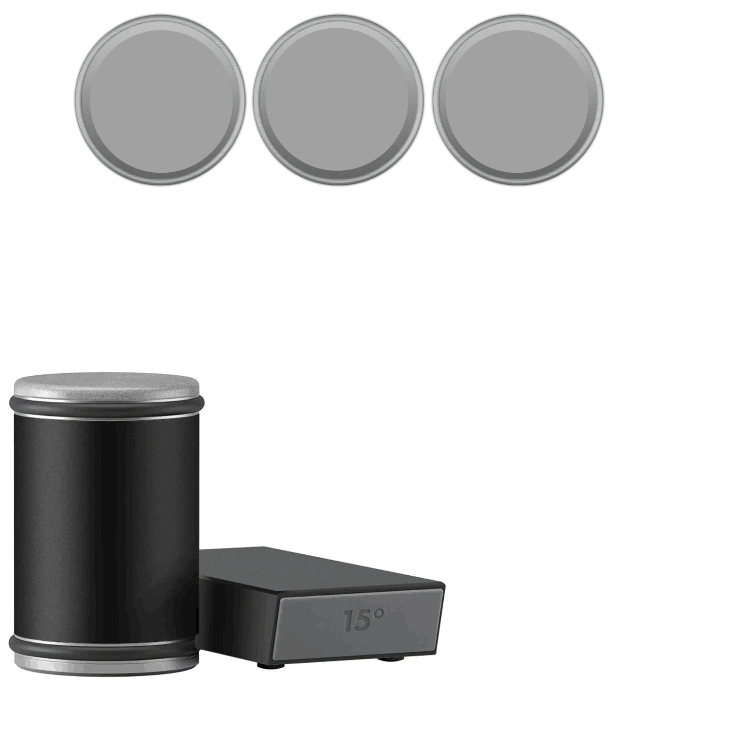 Efficient 2-in-1 Rolling Knife Sharpener Dual-Angle with Magnetic Knife Holder