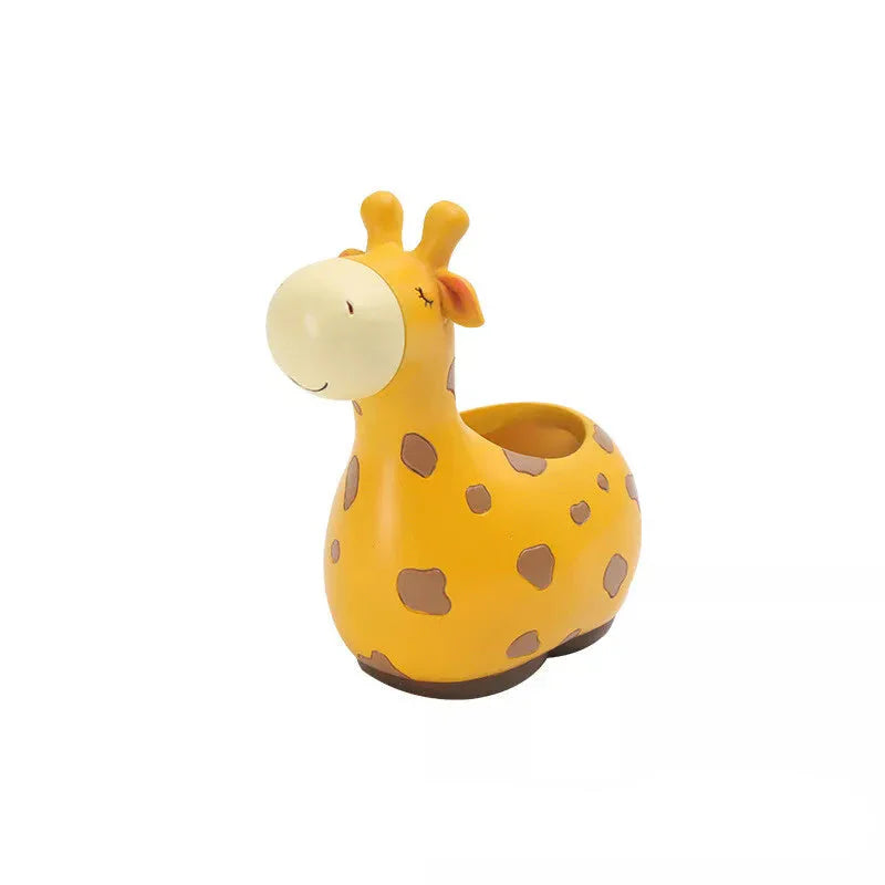 Whimsical Animal Plant Pots Collection