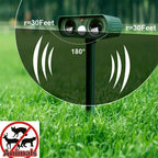 Smart Solar Animal Repeller Infrared Motion Detection for Garden