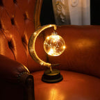 Moon Sphere Table Lamp Warm Ambient Decorative Light