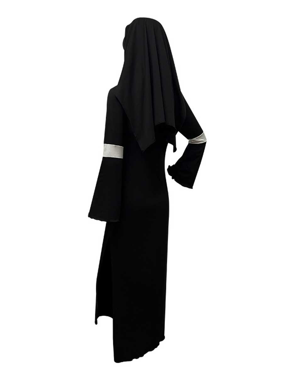 Womens 3 Piece Nun Costume Set - Image 6