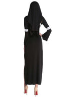 Womens 3 Piece Nun Costume Set - Image 2