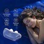Mini Snore-Reduction Airflow Device Portable Nose Vent for Quiet Rest