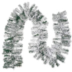 Snow Flocked Artificial Pine Christmas Garland Bendable Wire - Image 5