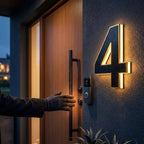 Solar House Numbers Backlit LED - Image 2