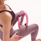 Pilates Ring Non-Slip Full-Body Toning Resistance Circle Thighs Arms - Image 7