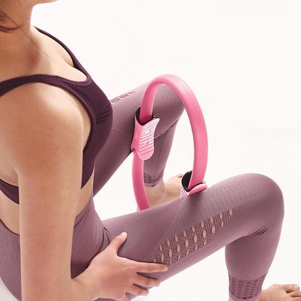Pilates Ring Non-Slip Full-Body Toning Resistance Circle Thighs Arms - Image 7