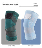 Knee Compression Sleeve Brace Adjustable Straps Pain Relief Support - Image 19
