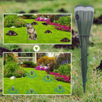 Solar Mole Repellent Stakes Waterproof Sonic Vole Gopher Deterrent Yard - Image 6