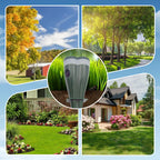 Solar Mole Repellent Stakes Waterproof Sonic Vole Gopher Deterrent Yard - Image 4
