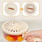 Berry Keeper Container Fruit Washing Bowl Strainer Lid Produce Saver - Image 6