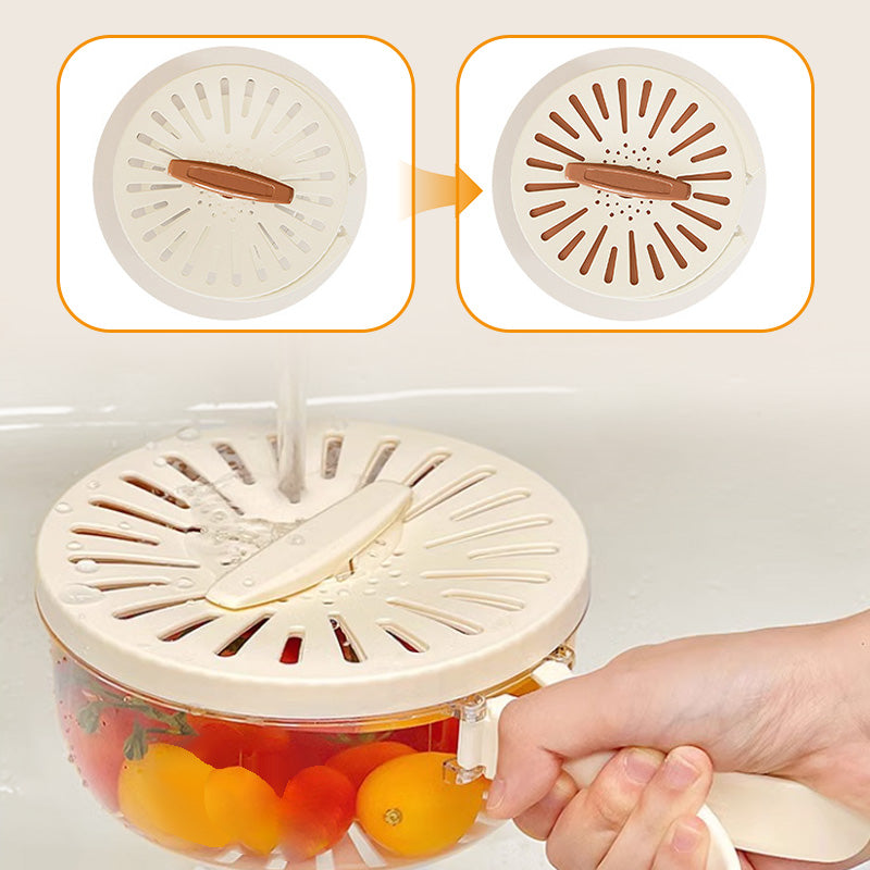 Berry Keeper Container Fruit Washing Bowl Strainer Lid Produce Saver - Image 6