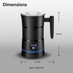 Electric Milk Frother Steamer Stainless Steel Hot Cold Foam Maker - Image 3