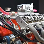 CNC Metal Mini V8 Engine Kit Runs on Gas - Image 10