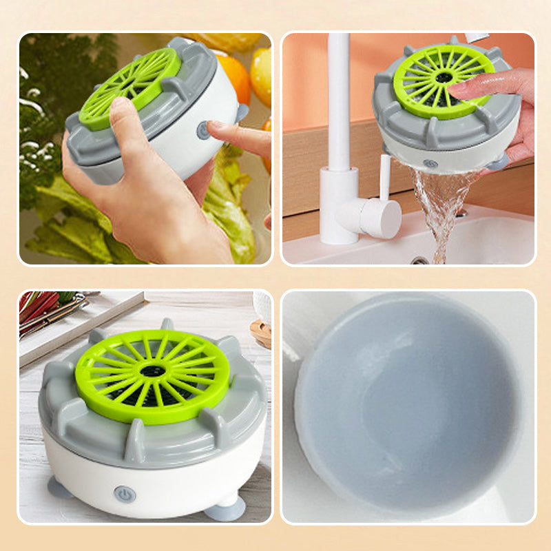Portable Fruit Vegetable Washer USB Rechargeable Produce Cleaner Machine - Image 5