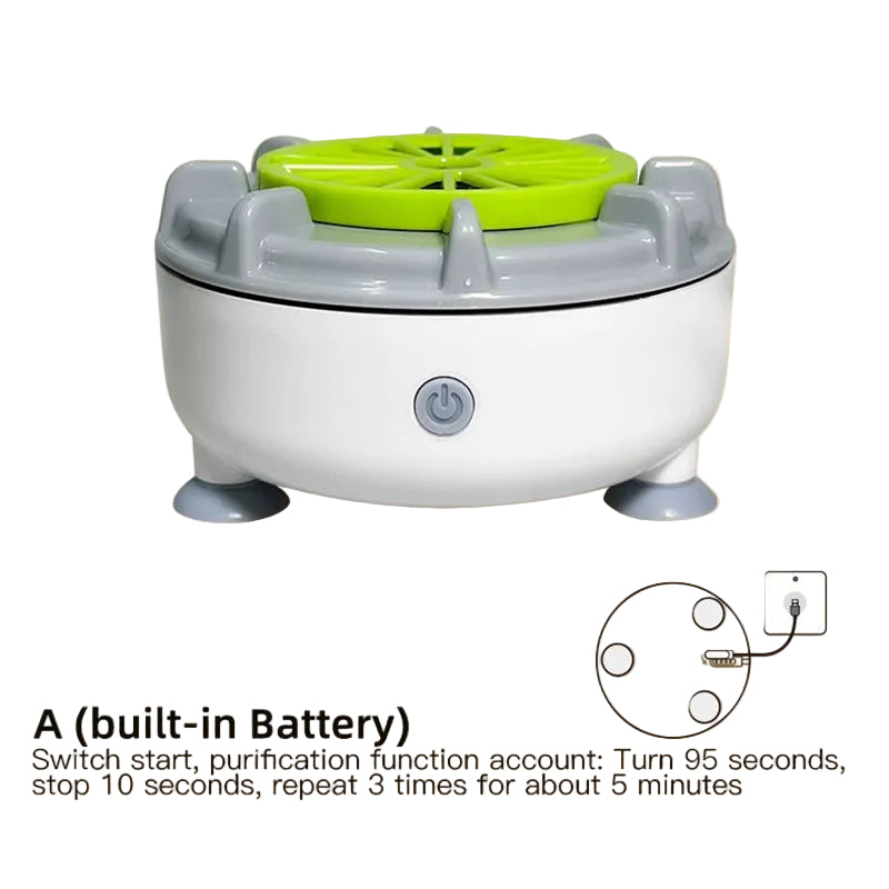 Portable Fruit Vegetable Washer USB Rechargeable Produce Cleaner Machine - Image 10