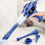 Cordless Car Vacuum Cleaner Handheld Strong Suction Rechargeable 4 in 1 Portable