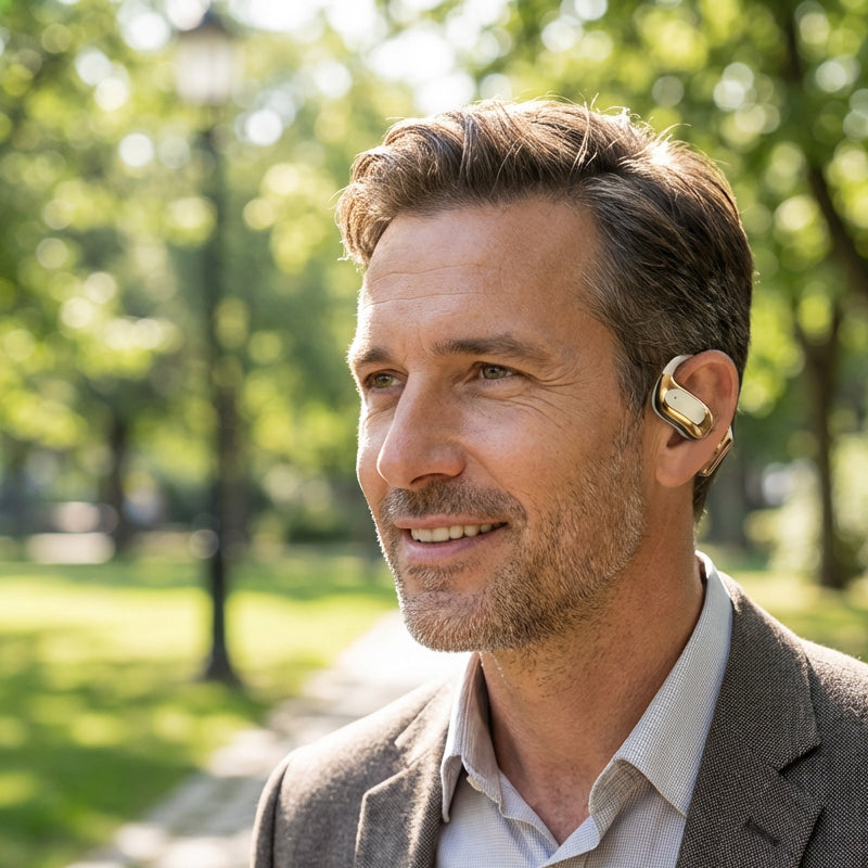Open-Ear Wireless Earbuds Air Conduction Running Workout Ear Hook - Image 7