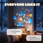 Ocean Wave LED Projector Light Rotating Night Light Bedroom Ceiling Mood Lamp - Image 7