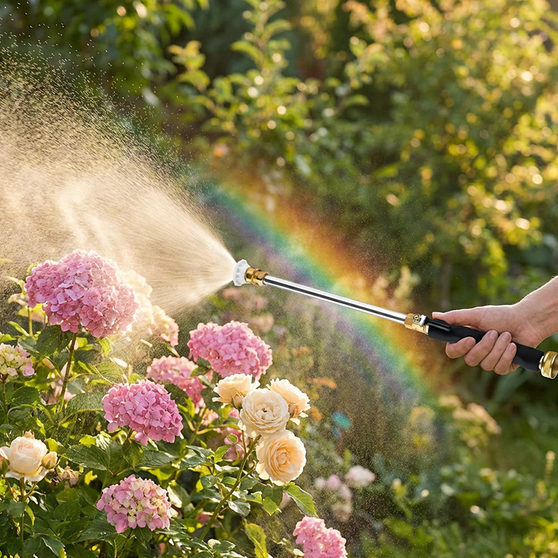 Hydro Jet Power Washer Wand High Pressure Metal Spray Gun 3 Nozzles - Image 4