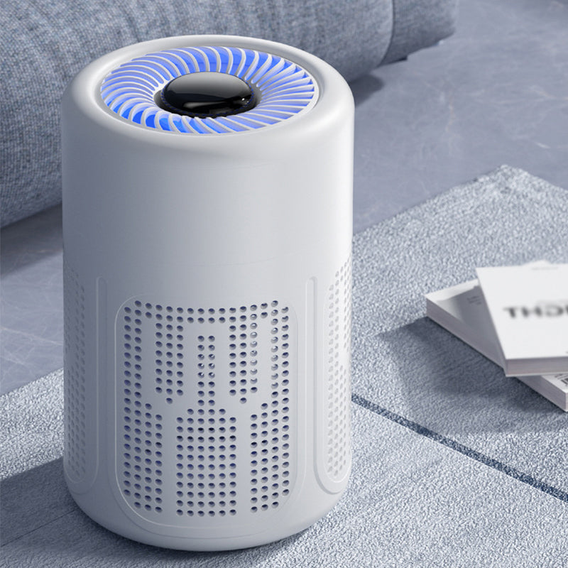Compact Air Purifier Allergies Pet Hair Dust Quiet Bedroom Home - Image 6