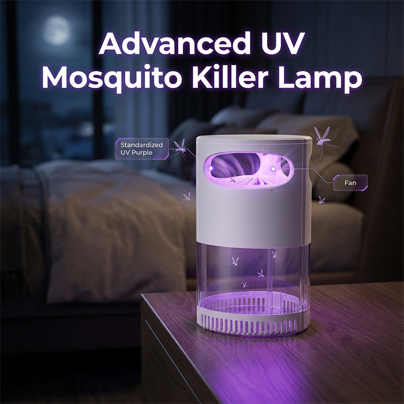 UV Mosquito Killer Lamp Indoor Bug Zapper USB Quiet Chemical-Free Trap - Image 2