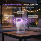 UV Mosquito Killer Lamp Indoor Bug Zapper USB Quiet Chemical-Free Trap - Image 4
