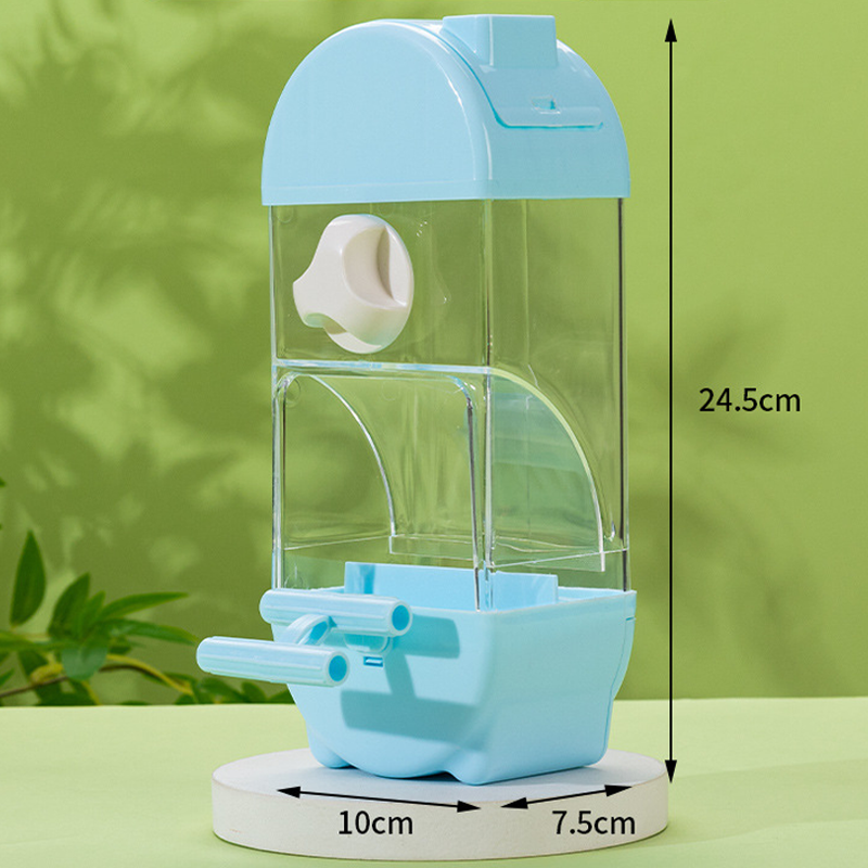 Automatic Bird Feeder Cage No Mess Large Capacity Seed Dispenser - Image 10