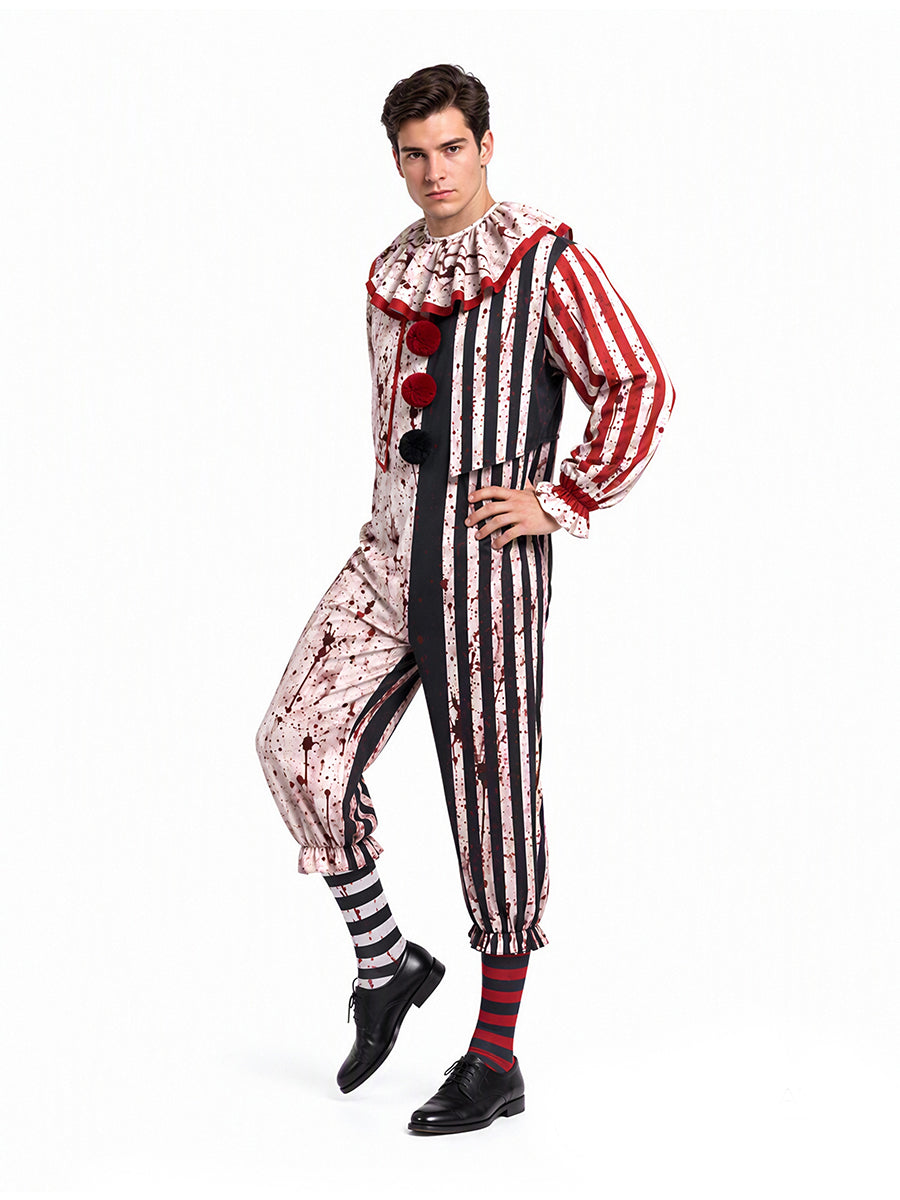 Unisex 4 Piece Clown Costume - Image 7