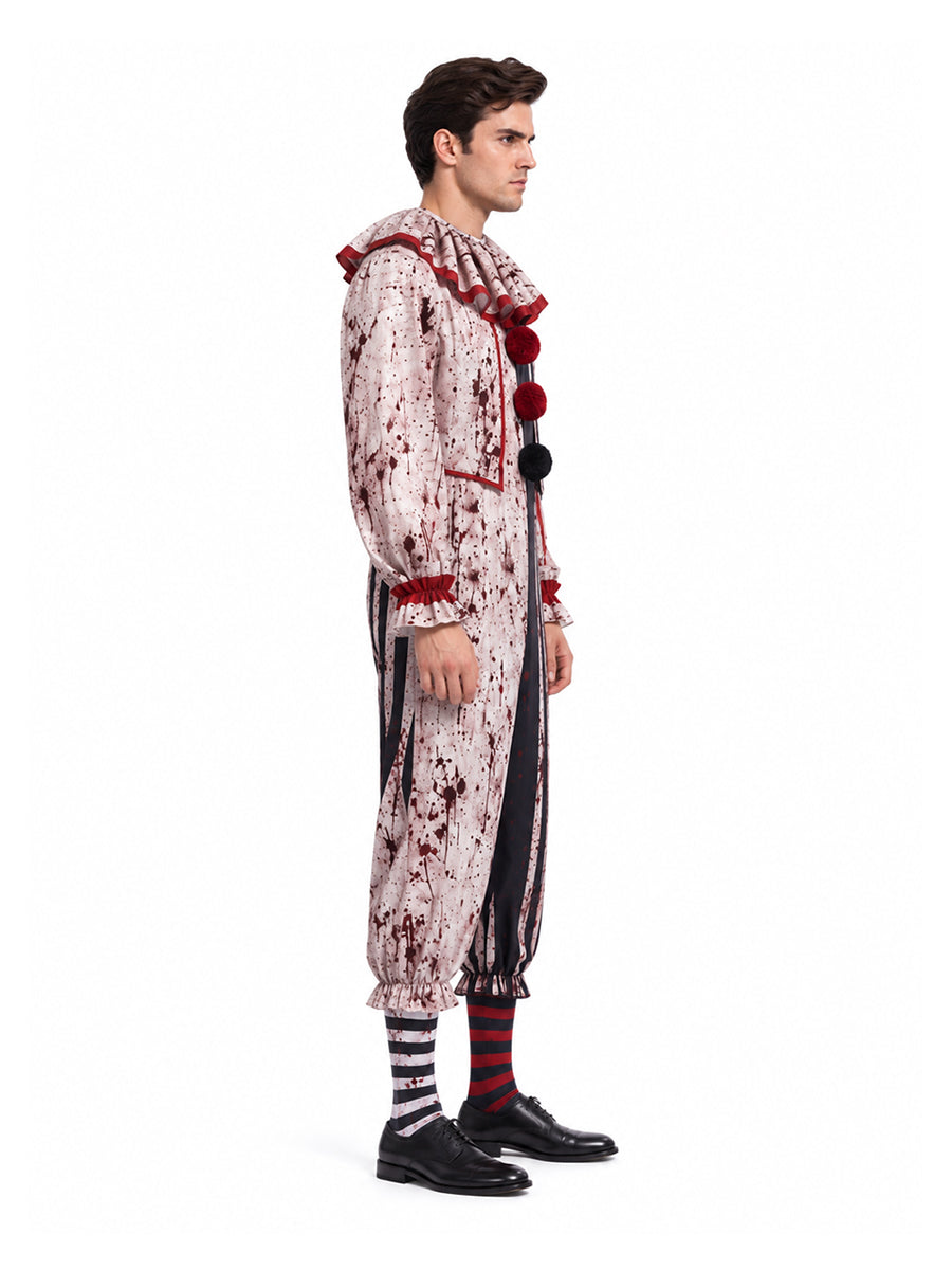 Unisex 4 Piece Clown Costume - Image 10