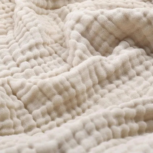 Cotton Muslin Throw Blanket Breathable