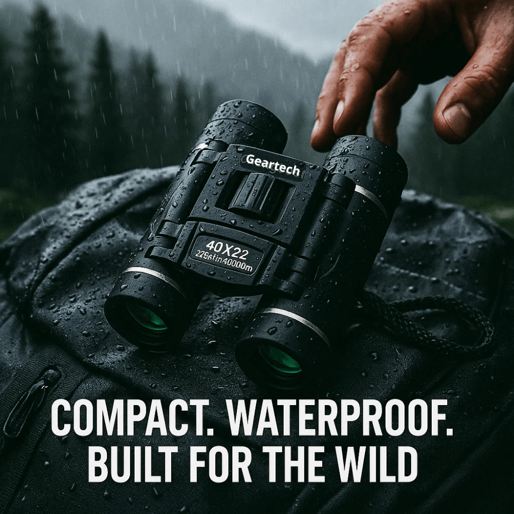 Compact HD Binoculars – 40x Zoom & Wide Field of View