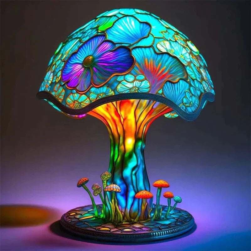 Decorative Glass Lume Table Lamp – Creative Colourful Lighting