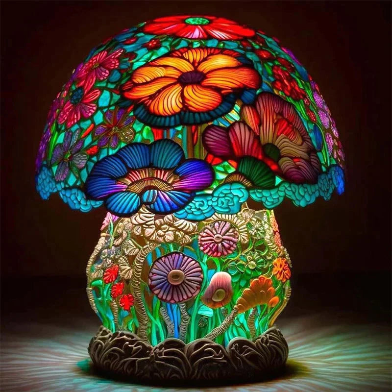 Decorative Glass Lume Table Lamp – Creative Colourful Lighting